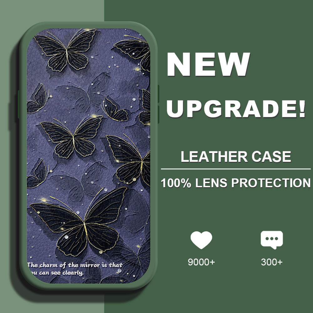 ZeroQiQi for iPhone Plus 6S Plus Back Cover Lucky Butterflies