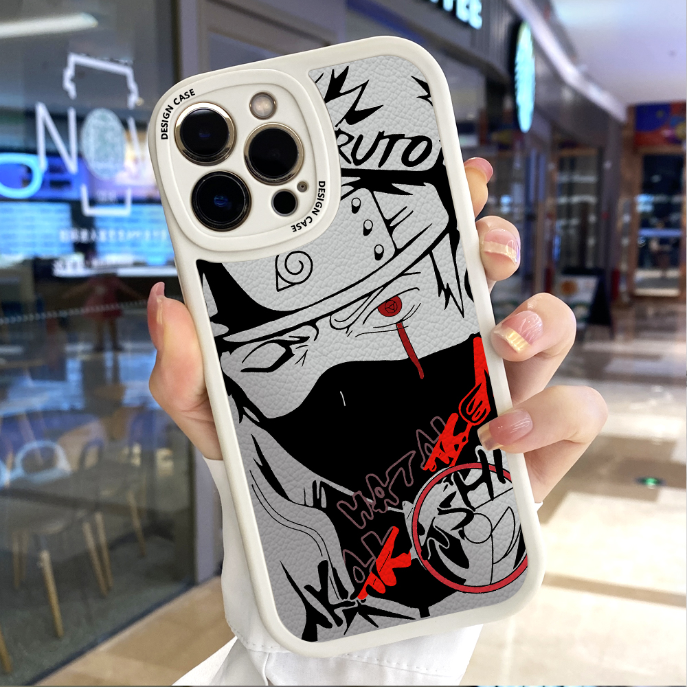 YYDS for Samsung A70 A70S Back Cover Anime Naruto PU Leather Case