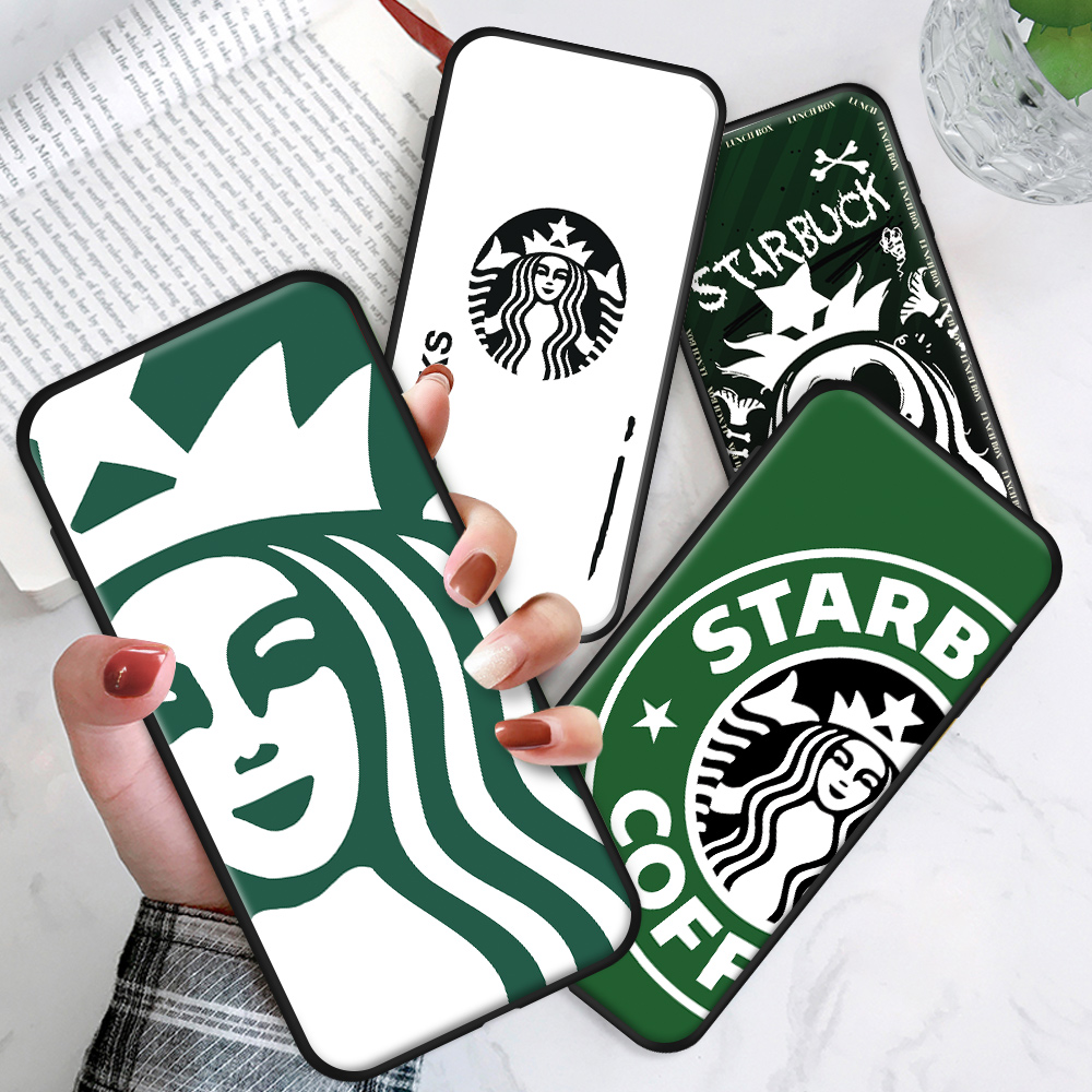 UCUC for Samsung Galaxy A32 4G Back Cover Starbucks Silhouette