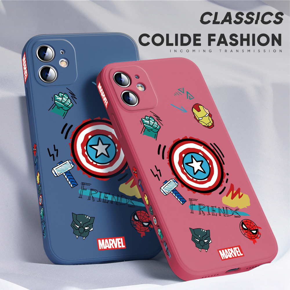 Samsung S10 Plus Marvel Superhero Ironman Spiderman Captain