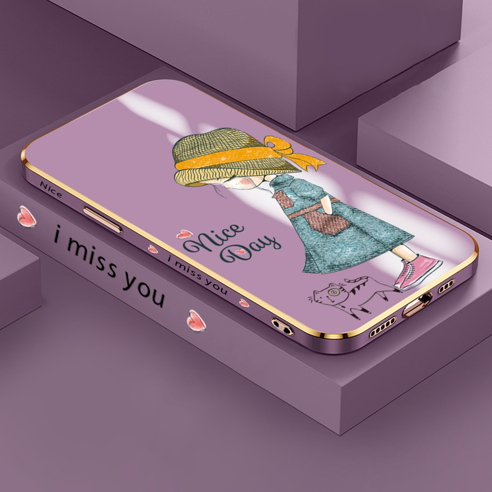 For Tecno Spark Air Spark Air Back Cover Luxury 6D Plating