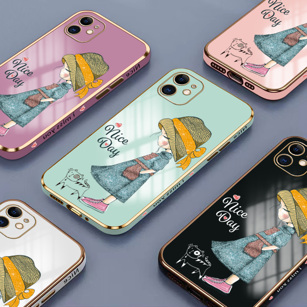 For Tecno Spark Air Spark Air Back Cover Luxury 6D Plating