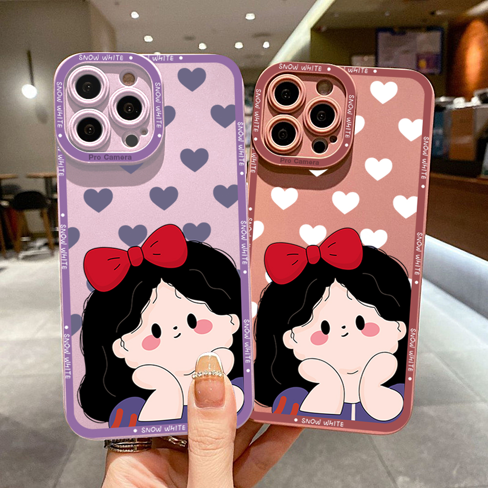 BILI for Samsung A6 2018 Cover Bowknot Girls Camera Protection