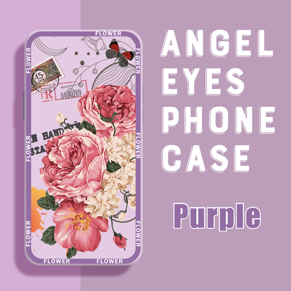 DEL%20for%20Vivo%20V20%20SE%20Back%20Cover%20Beautiful%20Red%20Flowers%20Phone%20Case%20Soft%20Rubber%20Camera%20Protection%20Design%20Mobile%20Cover%20-%20Image%202