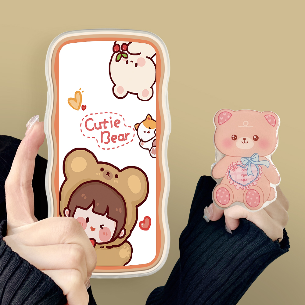 ZeroQiQi for Vivo Y71 Y71i 1801 1724 Back Cover With Free Holder