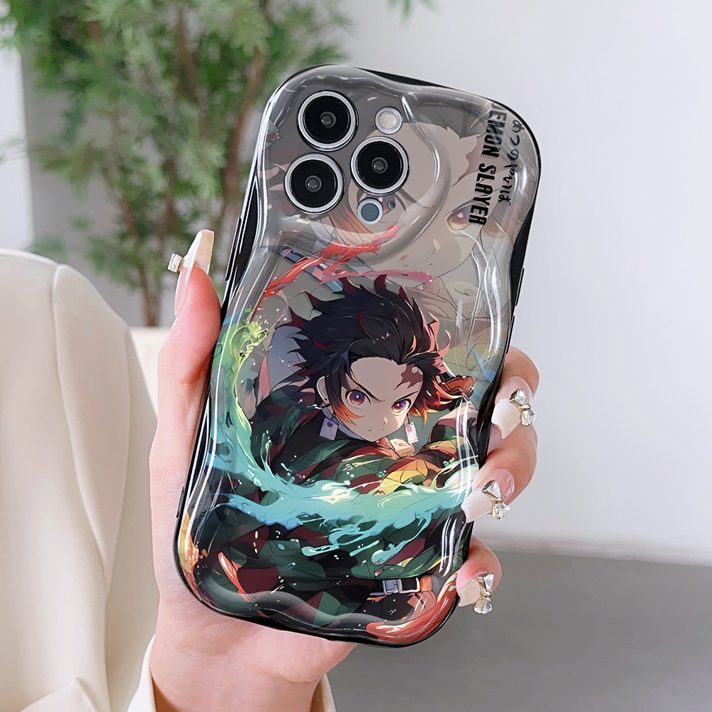 YYDS for Samsung A51 Back Cover Demon Slayer Case Cream Texture
